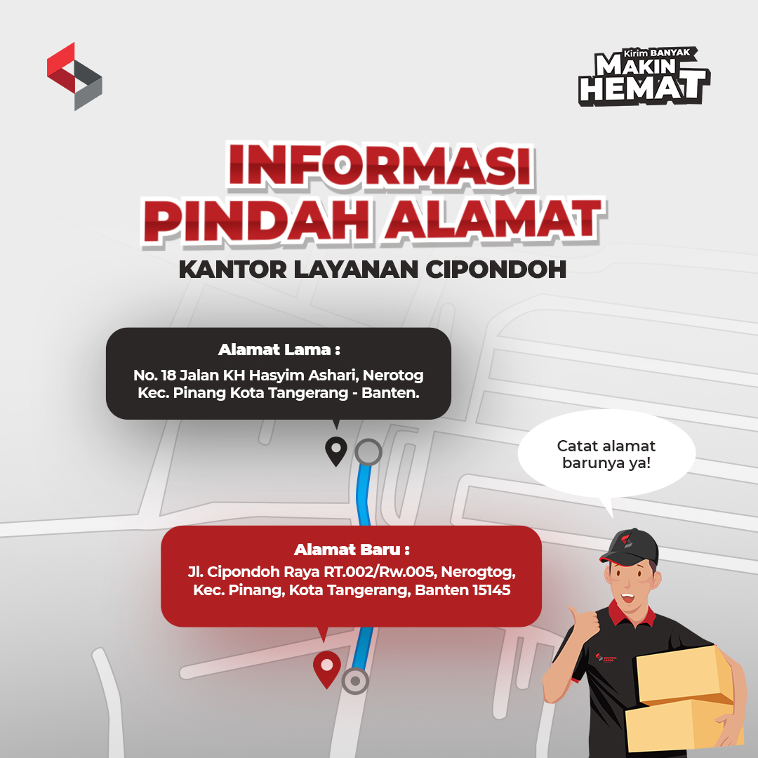 [ANNOUNCEMENT] Sentral Cargo Cipondoh Drop Point Address Relocation