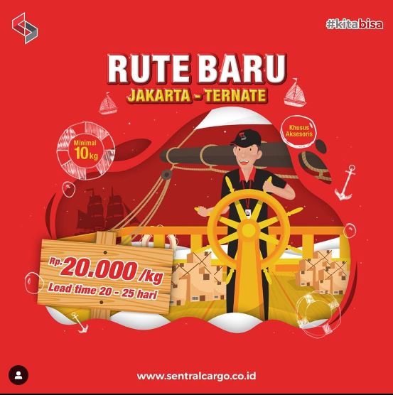 Opening of the Sea Shipping Route to Ternate