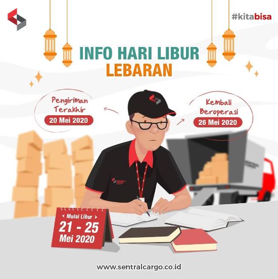 Sentral Cargo Expedition Holiday for Eid al-Fitr 1441 H / 2020