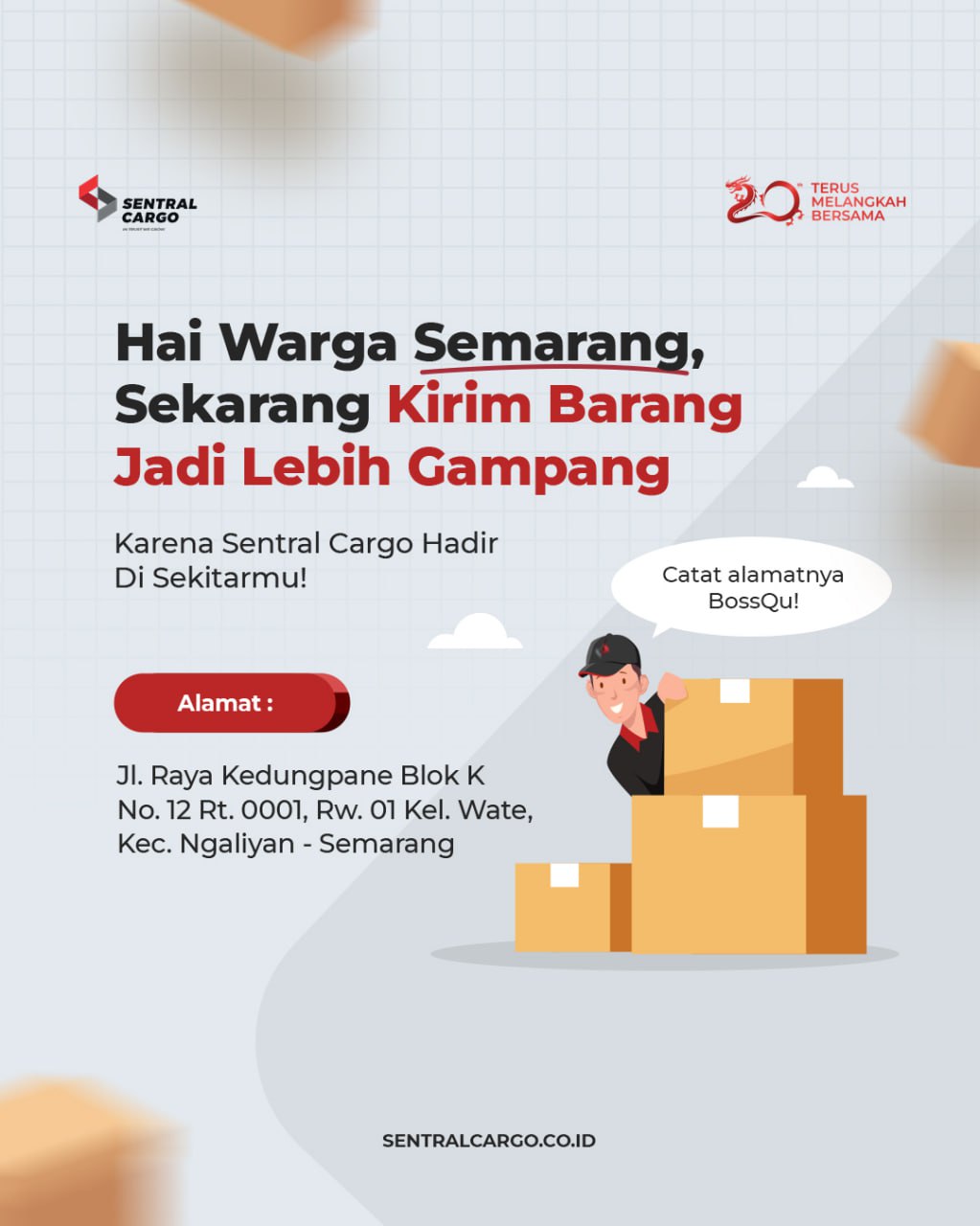 Making Shipping Easier in Semarang: New Sentral Cargo Warehouse Now Open!