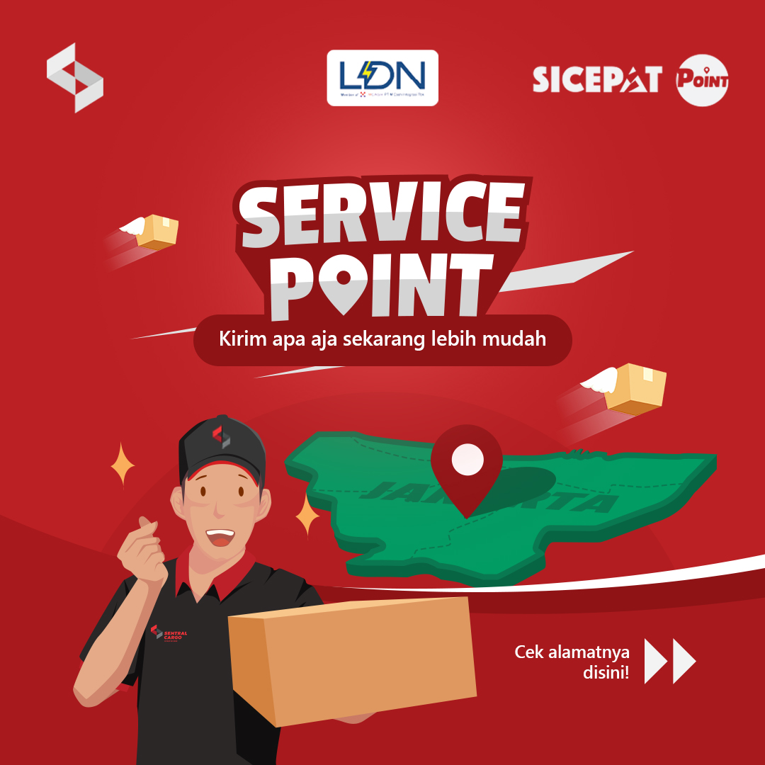 Sentral Cargo Perluas Drop Point dengan 5 Service Point