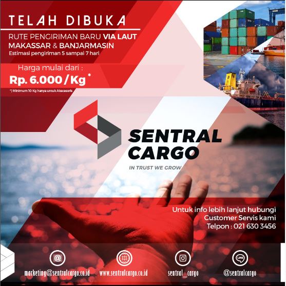 Telah Dibuka Rute Pengiriman Tujuan Makassar dan Banjarmasin