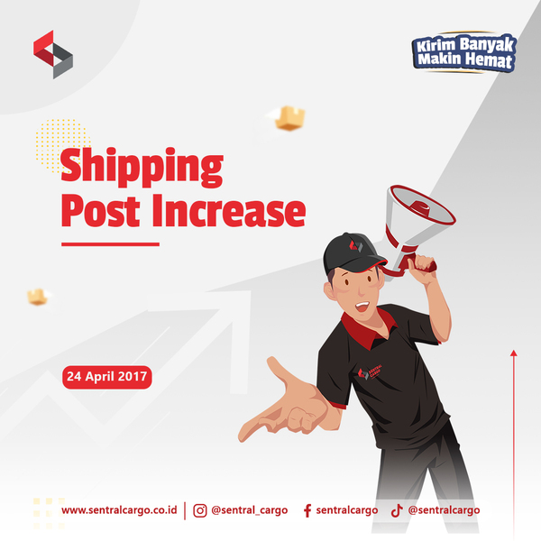 Kenaikan Harga Pengiriman Barang Mulai 15 Jan 2017