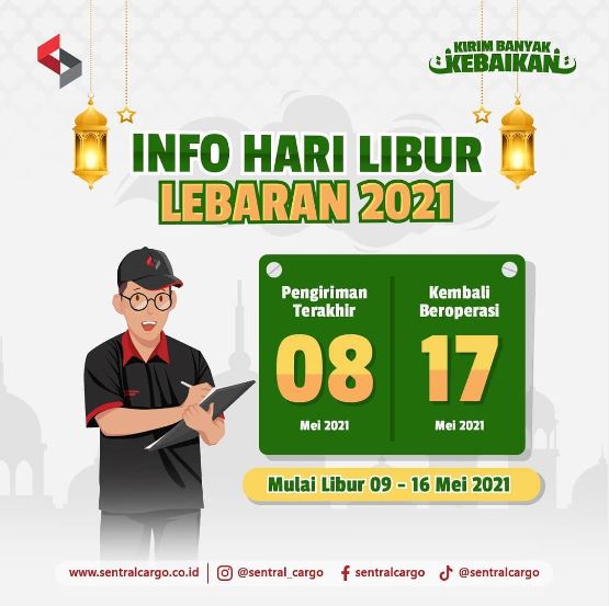 Sentral Cargo Expedition Operational Holiday for Eid al-Fitr 2021