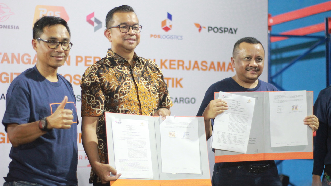 Bangun Digital Ekosistem, Sentral Cargo Jalin Kerja Sama dengan Pos Indonesia
