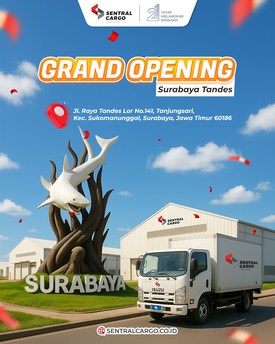 GRAND OPENING WAREHOUSE SURABAYA TANDES